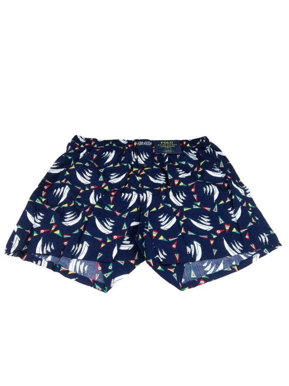 Polo Ralph Lauren Signature Windward Sail Print Boxer Shorts Mens Size Large NEW